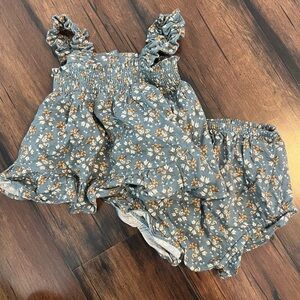 Rylee + Cru Floral Dress Set